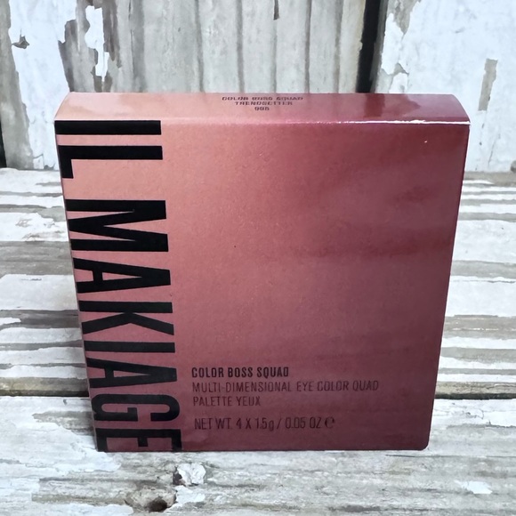 IL MAKIAGE Color Boss Squad Multi Dimensional Eye Color Quad Palette Trend NEW - Picture 12 of 12